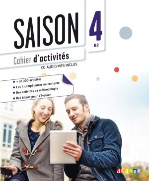 Saison 4 niv.B2 – Cahier + CD mp3