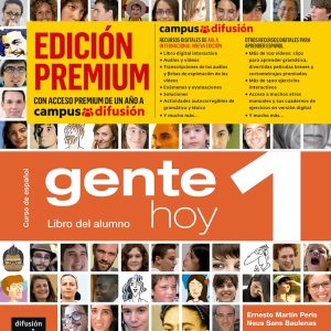 001 Gente hoy 1 Premium Libro del alumno+CD
