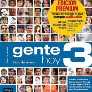 005 Gente hoy 3 Premium Libro del alumno + CD